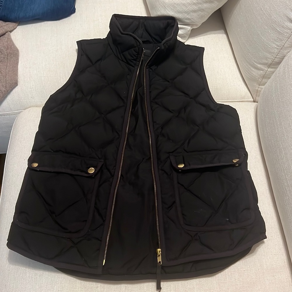 J Crew quilted vest